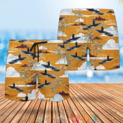 Rn Historical Churchill-Class Submarine Hawaiian Shirt, Shorts - Hot Sale 2025