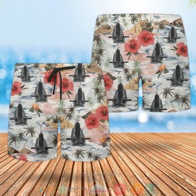 Rn Historical Resolution-Class Ugm-27 Polaris Ballistic Missile Submarine White Hawaiian Shirt, Shorts - Hot Sale 2025