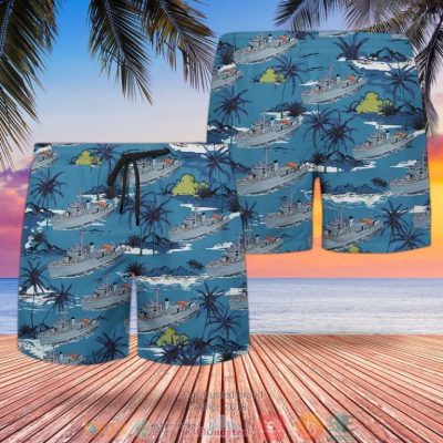 Rn Historical Ton-Class Minesweeper Hawaiian Shirt, Shorts - Hot Sale 2025