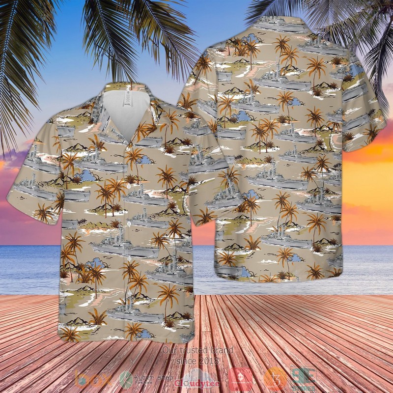 Rn Leander-Class Type 12L Frigate Hawaiian Shirt, Shorts - Hot Sale 2025 Rn Leander-Class Type 12L Frigate Hawaiian Shirt, Shorts - Hot Sale 2025