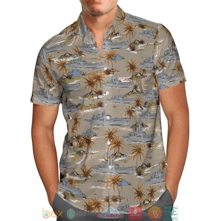 Rn Leander-Class Type 12L Frigate Hawaiian Shirt, Shorts - Hot Sale 2025 Rn Leander-Class Type 12L Frigate Hawaiian Shirt, Shorts - Hot Sale 2025