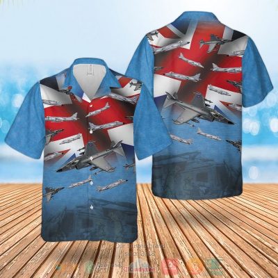 Rn Sea Harrier Frs.1 Fa 2 Combat Aircraft Hawaiian Shirt, Shorts - Hot Sale 2025