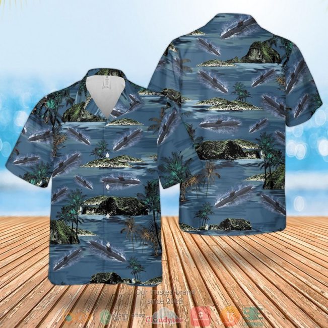 Rn Trafalgar Class Attack Submarine Trenchant S91 Hawaiian Shirt, Short - Hot Sale 2025