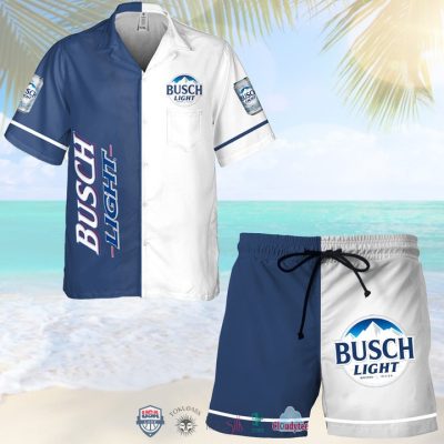 Busch Light Hawaiian Shirt Beach Short - Hot Sale 2025
