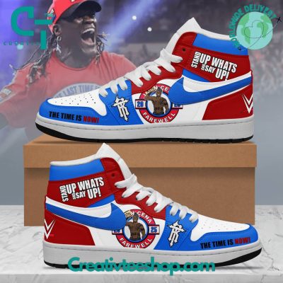R-Truth "The Time is Now" Limited Edition Air Jordan 1 Sneaker - Creativteeshop