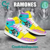 Ramones Rock Band Air Jordan 1 Sneaker - demo10