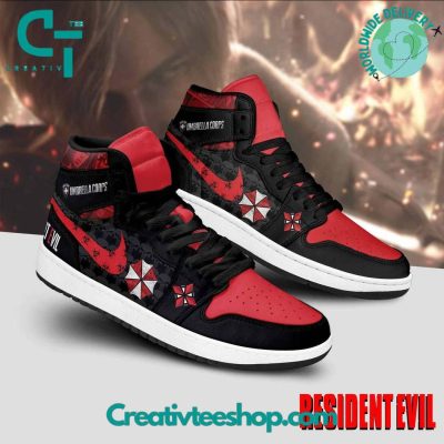 Resident Evil Umbrella Corps Air Jordan 1 Sneaker - soulcals.com