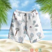 Rick And Morty Cartoon Pattern Printed White Hawaiian Shirt Shorts 1 768x768 1.jpg - demo10