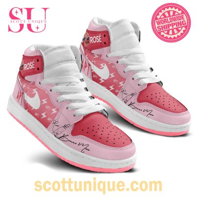 Rose x Bruno Mars APT Song Air Jordan 1 High Top -Soulcals.com