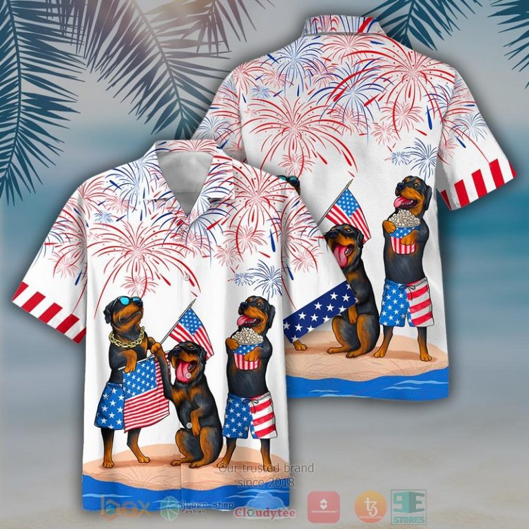 Rottweiler Independence Day Is Coming Hawaiian Shirt, Shorts - Hot Sale 2025 Rottweiler Independence Day Is Coming Hawaiian Shirt, Shorts - Hot Sale 2025