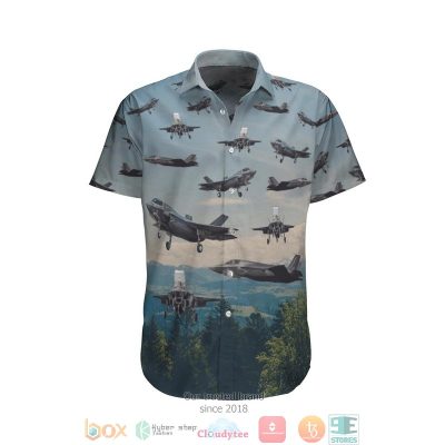 Royal Air Force F-35 Lightning Ii Hawaiian Shirt, Shorts - Hot Sale 2025