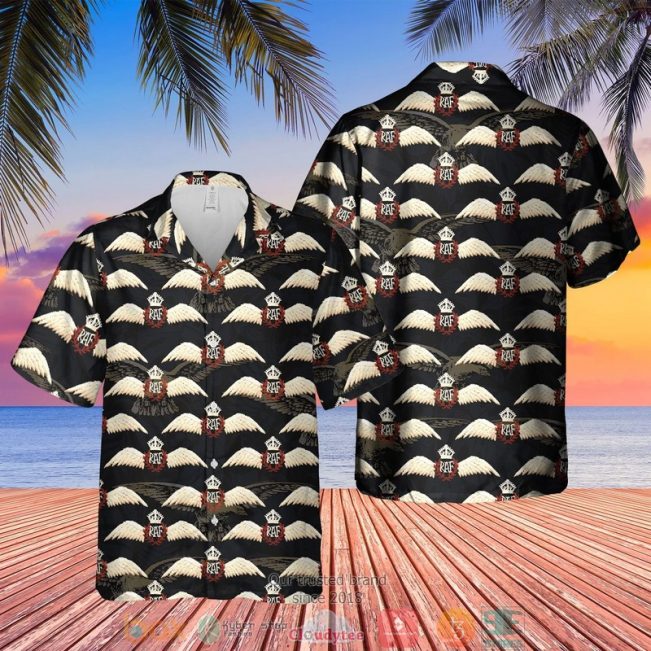 Royal Air Force Pilot?S Flying Badge Hawaiian Shirt, Shorts - Hot Sale 2025
