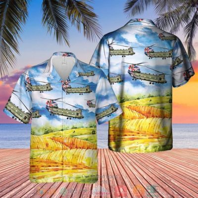 Royal Air Force Union Jack Chinook 40Th Anniversary Hawaiian Shirt, Shorts - Hot Sale 2025