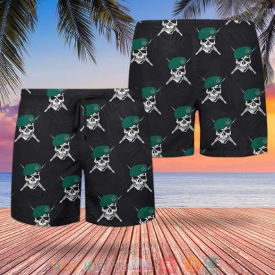 Royal Marines Commando Skull Dagger 2 Hawaiian Shirt, Shorts - Hot Sale 2025