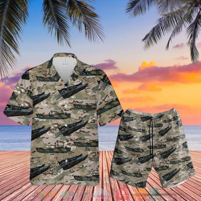 Royal Marines Lcu Mk 10 Hawaiian Shirt, Short - Hot Sale 2025