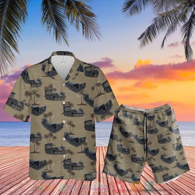 Royal Marines Lcvp Mk 5 Hawaiian Shirt, Shorts - Hot Sale 2025