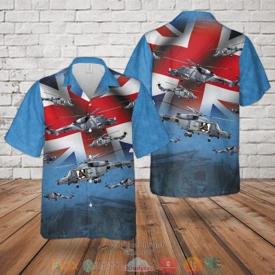 Royal Navy Agustawestland Aw159 Wildcat Hma2 Ah1 Rotary Wing Hawaiian Shirt, Short - Hot Sale 2025