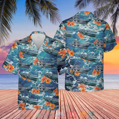 Royal Navy Hms Prince Of Wales R09 Hawaiian Shirt, Short - Hot Sale 2025