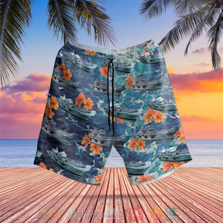 Royal Navy Hms Prince Of Wales R09 Hawaiian Shirt, Shorts - Hot Sale 2025 Royal Navy Hms Prince Of Wales R09 Hawaiian Shirt, Shorts - Hot Sale 2025