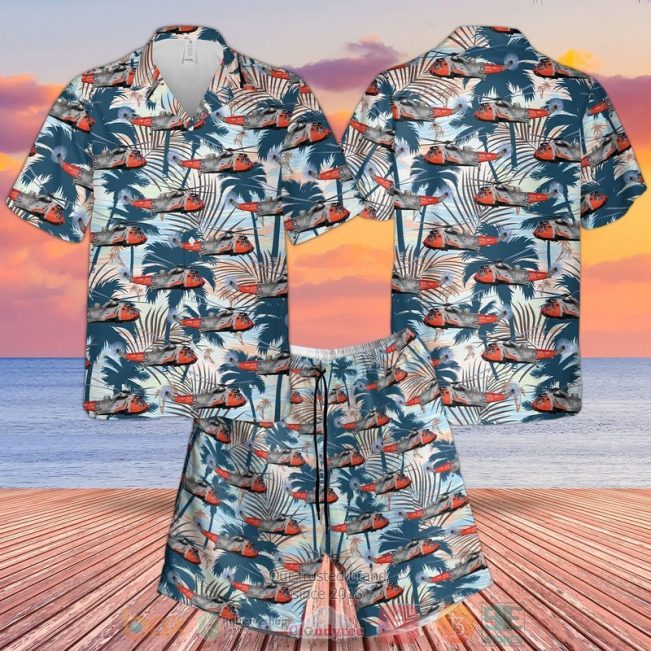 Royal Navy Westland Sea King Has.5 Palm Tree Hawaiian Shirt, Shorts - Hot Sale 2025