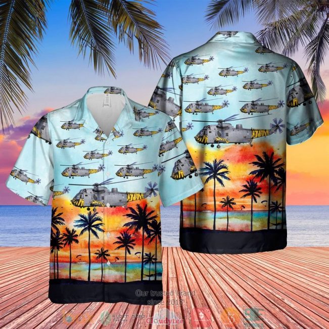 Royal Navy Westland Sea King Has6 Hawaiian Shirt, Short - Hot Sale 2025