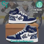 WHL Victoria Royals Custom Name Air Jordan 1 Sneaker - soulcals.com