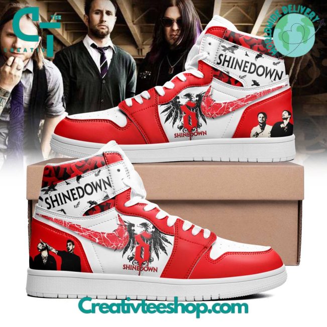 Shinedown Rock Band Air Jordan 1 Sneaker - soulcals.com