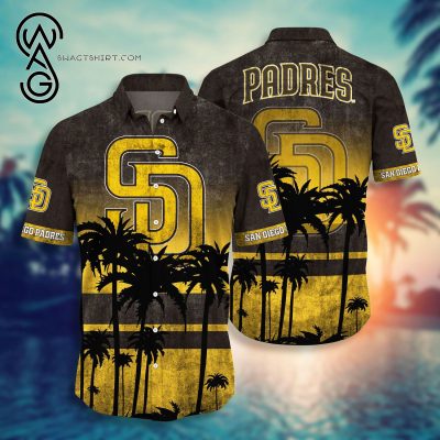 San Diego Padres Baseball Team Combo Hawaiian Shirt And Shorts - Hot Sale 2025