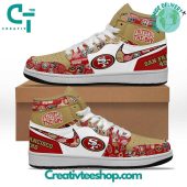 San Francisco 49er Faithful To The Bay Air Jordan 1 Sneaker - demo10