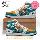 NHL San Jose Sharks Special Team Mascot Air Jordan 1 High Top Sneakers -Soulcals.com