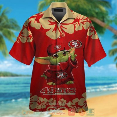 San Francisco 49Ers Baby Yoda Hawaii Shirt, Shorts - Hot Sale 2025