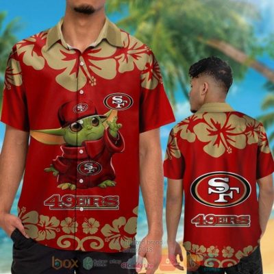 San Francisco 49Ers Baby Yoda Hawaii Shirt, Shorts - Hot Sale 2025
