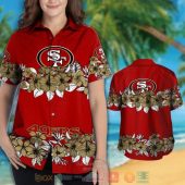 San Francisco 49ers Gold Tropical Plants Red Hawaii Shirt Shorts 1 2 768x768 1.jpg - demo10