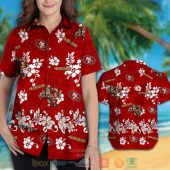 San Francisco 49ers Logo White Hibiscus Red Hawaiian Shirt And Shorts 1 2 768x768 1.jpg - demo10