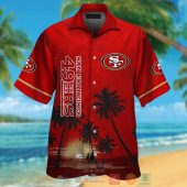 San Francisco 49ers Palm Trees Dark Red Hawaii Shirt Shorts.jpg - demo10