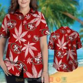 San Francisco 49ers Weed Red Hawaii Shirt Shorts 1 2 768x768 1.jpg - demo10