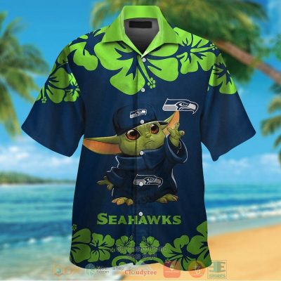 Seattle Seahawks Baby Yoda Hawaii Shirt, Shorts - Hot Sale 2025