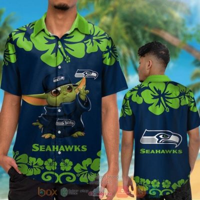 Seattle Seahawks Baby Yoda Hawaii Shirt, Shorts - Hot Sale 2025