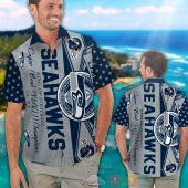 Seattle Seahawks King Of Football Super Bowl Xlviii Champions Hawaiian Shirt And Shorts.jpg - demo10