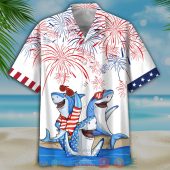 Shark Independece Day Hawaiian Shirt Shorts 1.jpg - demo10