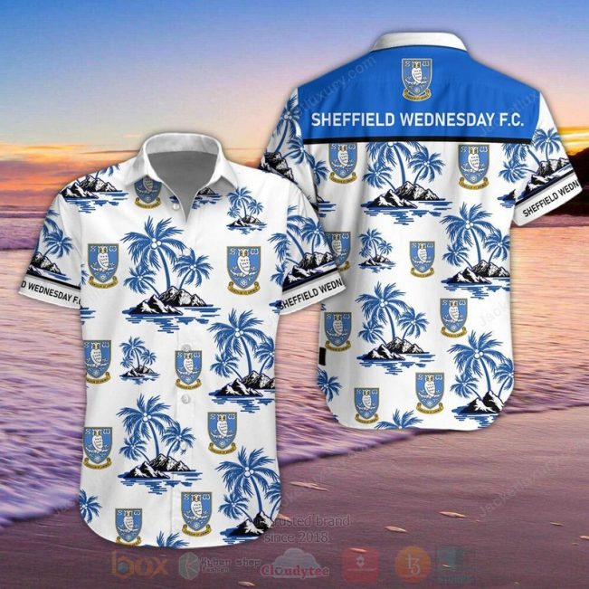 Sheffield Wednesday Hawaiian Shirt, Short - Hot Sale 2025