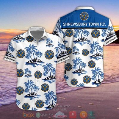 Shrewsbury Town Hawaiian Shirt, Short - Hot Sale 2025
