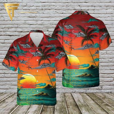 Sikorsky Mh-53 Pave Low All Over Print Hawaiian Shirts And Beach Shorts - Hot Sale 2025