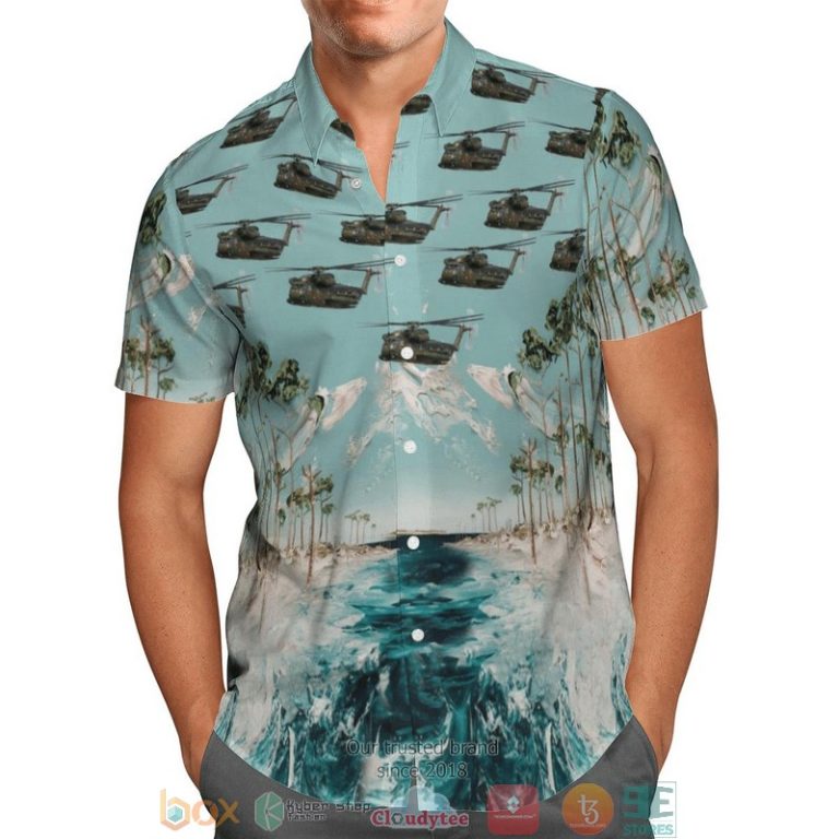 Sikorsky Ch-53 German Air Force Hawaiian Shirt, Shorts - Hot Sale 2025