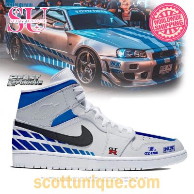 Skyline Dunk ?Brian O connor? Air Jordan High Top Shoes -Soulcals.com