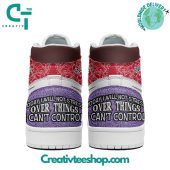 Snoopy Over Things I Cant Control Air Jordan 1 Sneaker - demo10