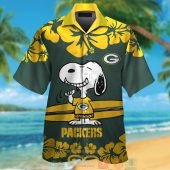 Snoopy Green Bay Packers Hawaiian Shirt And Shorts.jpg - demo10