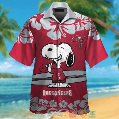 Snoopy Tampa Bay Buccaneers Hawaiian Shirt And Shorts - Hot Sale 2025