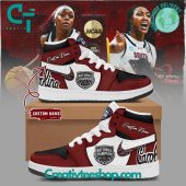 South Carolina Gamecocks Women?s Basketball National Champions Air Jordan 1 Sneakers - soulcals.com