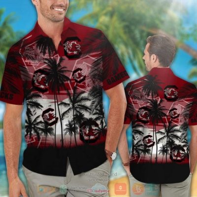 South Carolina Gamecocks Tropical Hawaiian Shirt And Shorts - Hot Sale 2025